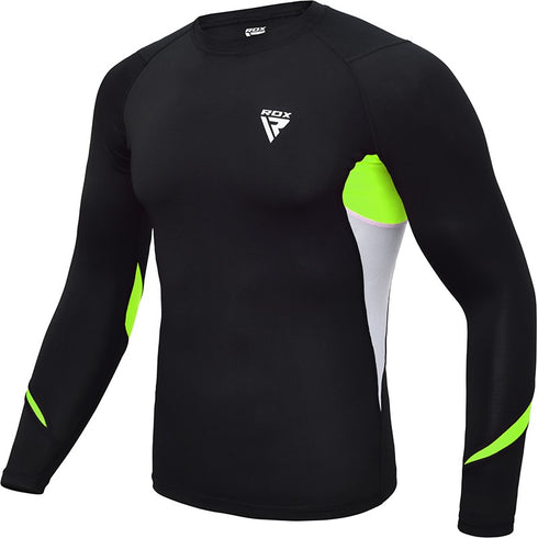 RDX L3 BASE LAYER RASH GUARD SWEATSHIRT/Gre-1